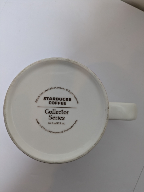 Starbucks Coffee Shanghai Mug 2014 Collector Series Global Icon City 16 oz - Picture 5 of 5